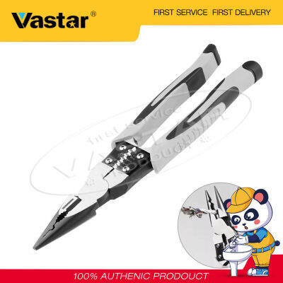 Vastar คีมคมมัลติฟังก์ชันแบบ5-In-1,Vastar ขนาด FO-2017นิ้ว/220มม. (การจีบ-การตัด-การดัด-การดึง)-ใช้งานง่ายเรียบง่ายและปลอดภัยในการใช้งาน)