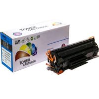 CF287-/CRG-041 HP 87A สีดำ ของเทียบเท่า Black remanu LaserJet Toner Cartridge CF287A HP 87A TONER BLACK หมึกเทียบเท่า ตลับหมึก