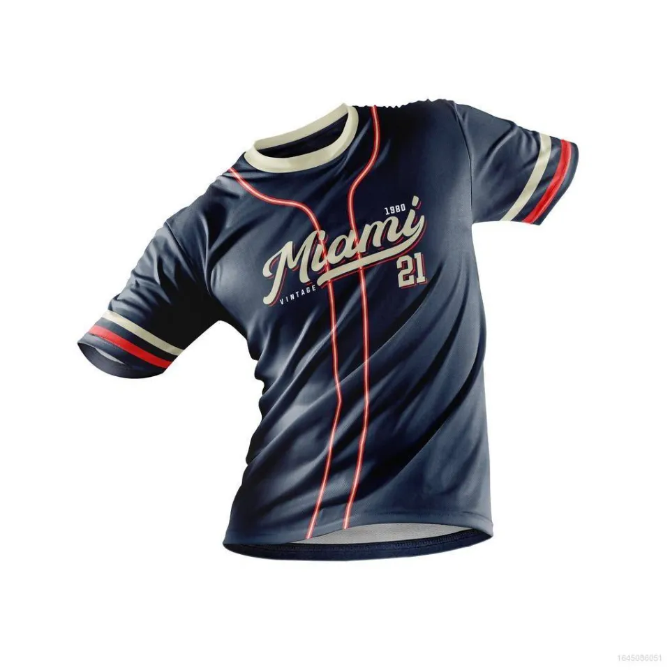 miami vice baseball jersey