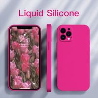 ASTUBIA Official Square Liquid Silicone Phone Case For iPhone 11 12 13 Pro Max Mini X XR XS Max 7 8 Plus SE 2020 Cover 14 Phone Cases