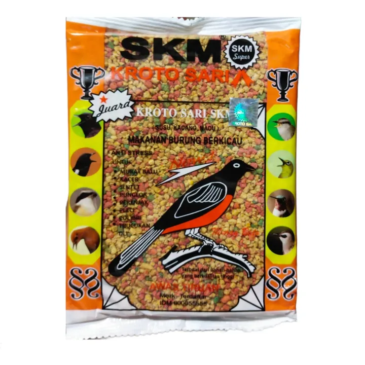 Pakan burung murai SKM kasar Pakan harian | Lazada Indonesia