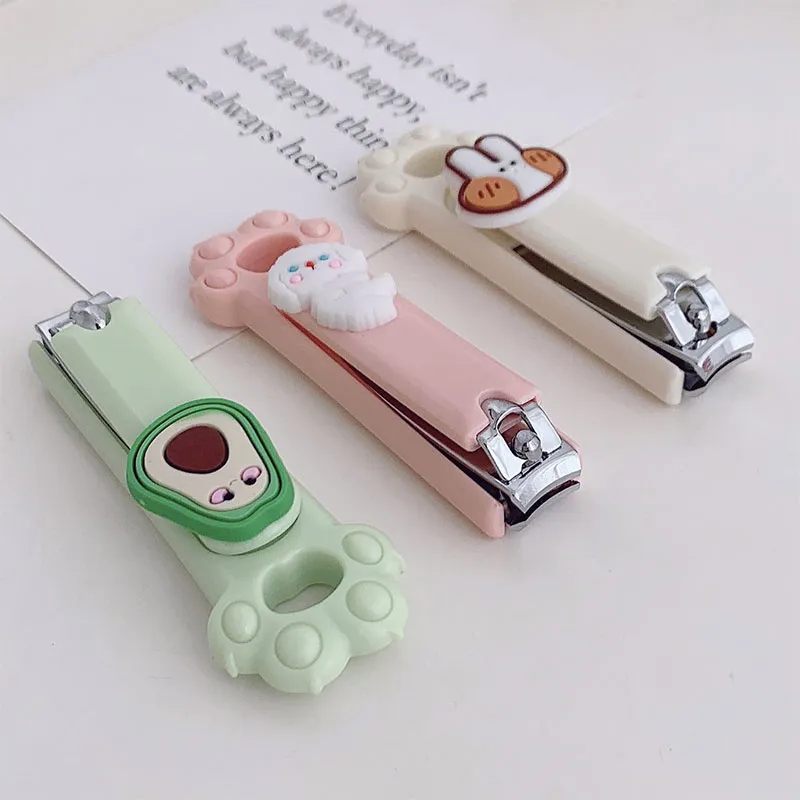 Cartoon Cat Claw Nail Clippers Student Ins Girl Heart Children's Mini Nail  Clippers Portable Nail Tools - AliExpress