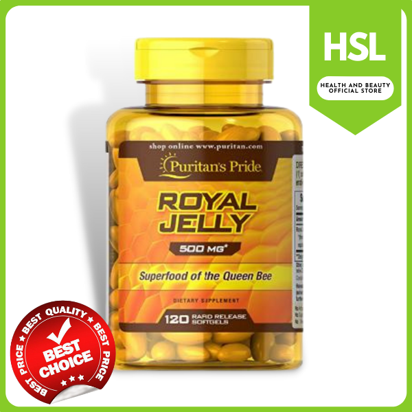 Puritan’s Pride Royal Jelly 500mg Antioxidants, Immune system