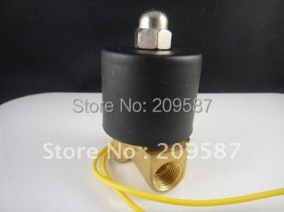 24V DC 1/8 quot; Electric Solenoid Valve Water Air N/C Gas Water Air 2W025 06