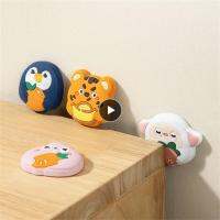 Blocker Animal No Punching Anti-collision Pad Door Stopper Household Anti-collision Silicone Cute Bathroom Hardware Decorative Door Stops