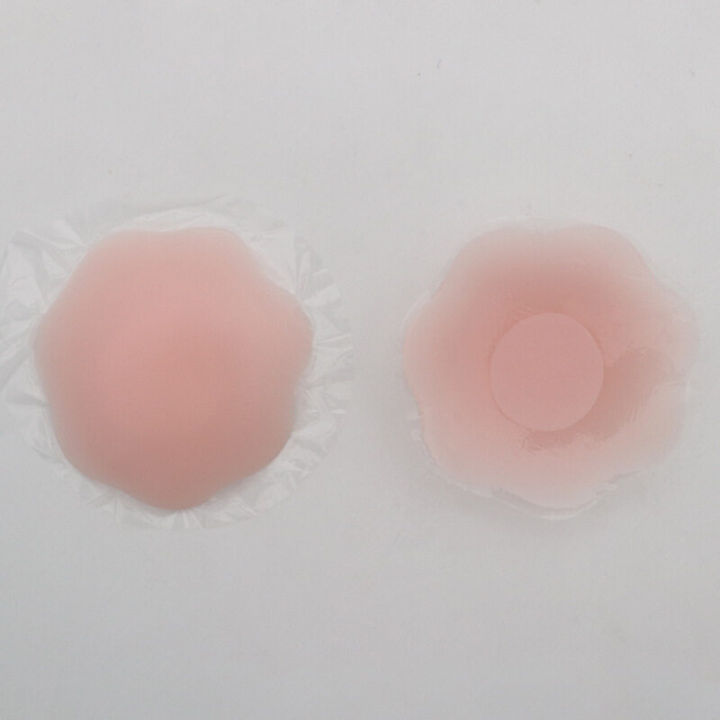 แผ่นแปะหัวนม-ที่แปะหัวนม-แบบซิลิโคน-ไร้กาว-มีกาว-nipple-cover-silicone