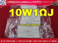 Free shipping 10pcs Ceramic Cement Resistor 10W 1ohm 10w 1R 10W1ohm Cement Resistance