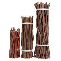 【YF】☜◐  20PCS Stick Willow Branch Log Discs Sticks Crafts Supplies Wedding Background Painting Decoration