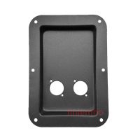 1PC DJ Speaker Cable Terminal Plate For SpeakOn 4 Pin Socket Connector Audio Wire Input Metal 128mm×178mm