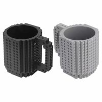 Build On Brick Coffee Mug Hand Washable Building Blocks Cups for Kids for Birthday