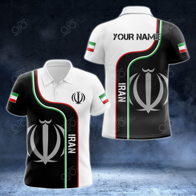 Style Summer 2023 NEW Customize Iran Line Color Unisex Adult Polo Shirtsize：XS-6XLNew product high-quality