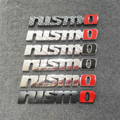 NISMO รถจัดแต่งทรงผมกีฬาร่างกายโลหะสติ๊กเกอร์มอเตอร์ด้านหลัง T Runk สัญลักษณ์ตราตกแต่งฉลากด้านข้าง3D รูปลอกสำหรับนิสสัน