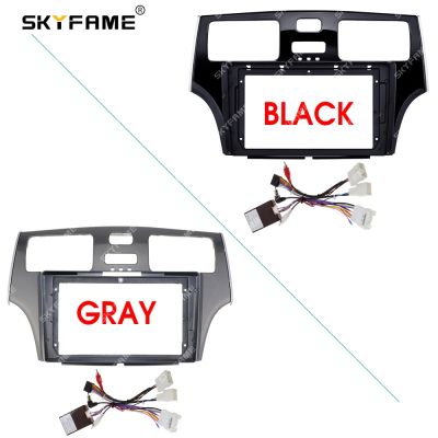SKYFAME Car Frame Fascia Adapter Canbus Box Decoder For Lexus ES ES300 ES250 ES330 XV3 Toyota Windom Android Fitting Panel Kit