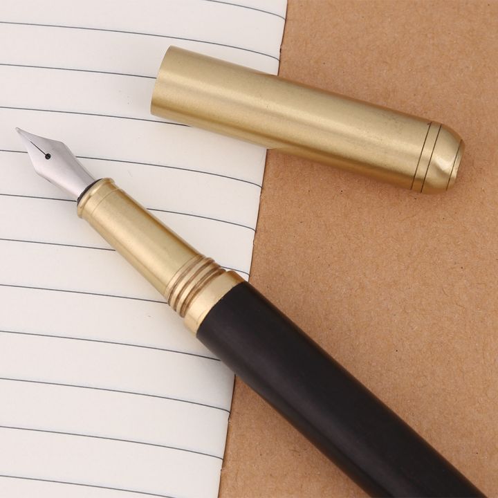 3ชนิดเกรดดีเยี่ยมปากกาหมึกซึมลายไม้เครื่องเขียนไม้อุปกรณ์สำนักงานธุรกิจ0-7มม