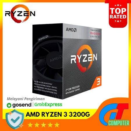 AMD Ryzen 3 3200G with Radeon Vega 8 Graphics | Lazada Indonesia
