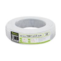 สายไฟ THW IEC01 RANZZ 1x2.5 ตร.มม. 100 ม. สีขาวELECTRICAL WIRE THW IEC01 RANZZ 1X2.5SQ.MM 100M WHITE **หมดแล้วหมดเลย**