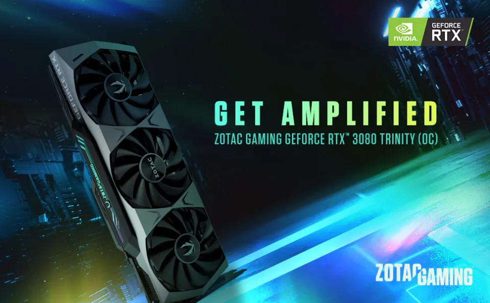 RTX3080 ZOTAC Gaming Trinity OC 10GB LHR