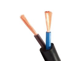 【Big-promotion】 HI UTILITY PRODUCTS 10เมตร2/3แกนขาทองแดงลวดตัวนำไฟฟ้า RVV สายสีดำ18 AWG 0.75MM2สายกันน้ำ