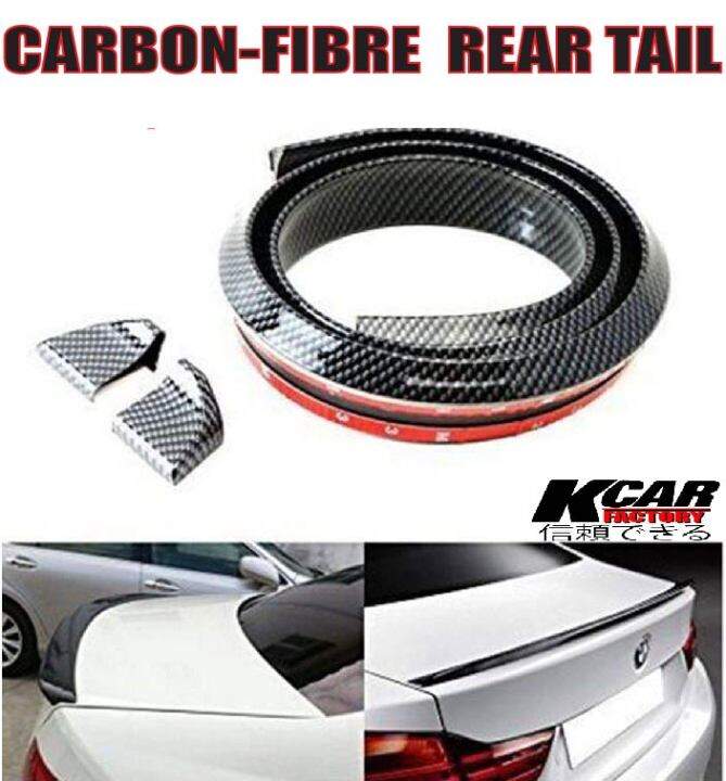 Universal Car Rear Tail Wing GT 3D Carbon Fiber Cheap Spoiler Fiber