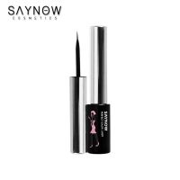 อายไลเนอร์ เซย์นาว สูตรฟิล์ม กันน้ำ ดำสนิท แบบพู่กัน SAYNOW PERFECT COLOR LINER