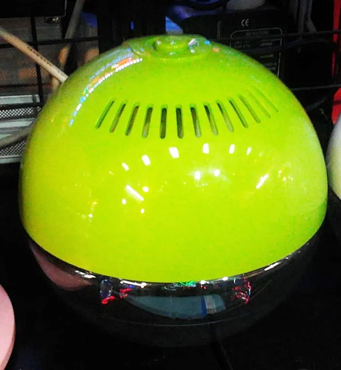 Globe Air Purifier Water System 650ml & Blue LED For Home & Office