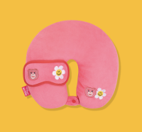 Bellygom X Wiggle Wiggle - Neck Pillow &amp; Eye Patch