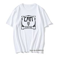 Can Future Days Tribute Krautrock T-Shirt 100% Pswagium Cotton Short Sleeve T Shirt Retro Camisetas Hombre Tee Shirt