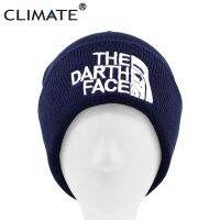 【YD】 CLIMATE The Darth Face Hat Beanie Star Mens Warm Soft Knitted for Adult Men