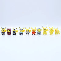 ATNV ตุ๊กตาของขวัญสำหรับเด็ก4CM,ตุ๊กตาตุ๊กตาขยับแขนขาได้ Pikachu Figure ของเล่นขนาดเล็ก