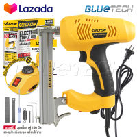 DELTON เครื่องยิงแม็กไฟฟ้า ตะปูไฟฟ้า ขาคู่ J1022 ปรับความแรงได้ 6 ระดับ 3100W Electric Staple Gun รุ่นใหม่ DT-J1022 (ขาคู่)