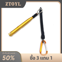 ZTOYL สายรัดหนอนตกปลาอุปกรณ์ตกปลาแบบแปลกๆสายรัดตัวหนอนสำหรับกลางแจ้ง