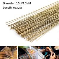 500mm Brass Welding Rod Metal Soldering Wire Copper Electrode Welding Wire No Need Solder Powder Welding Rods