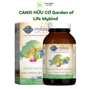 Canxi Hữu Cơ Mykind Garden Of Life 180V- Organic Plant Calcium.