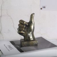 01 Personalized Middle Finger Statue Nordic Resin Figurines Craft Sculptures Ornament Home Office Decorations Living Room Decor