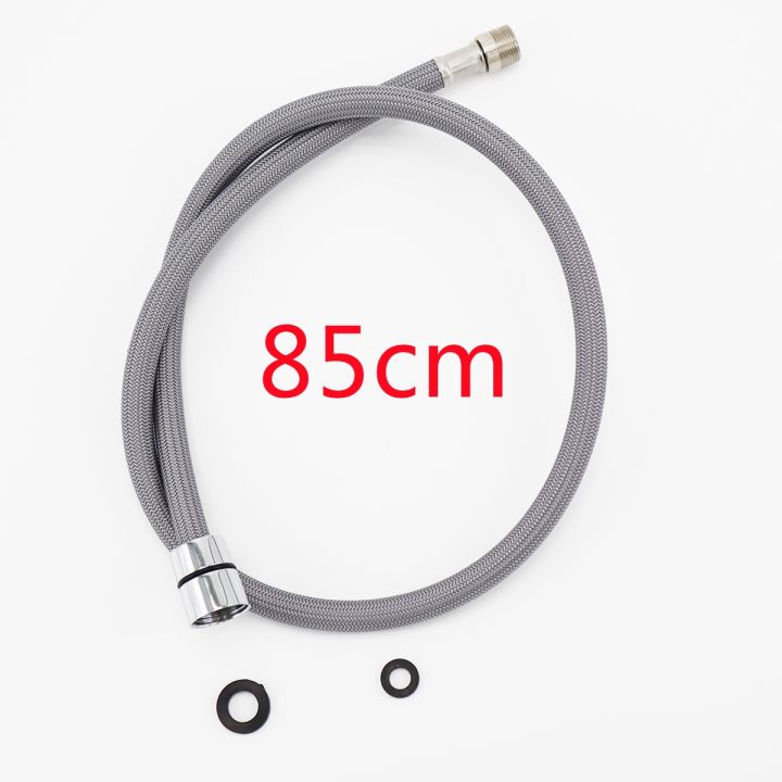 85cm-f1-2-m15x1-kitchen-faucet-nylon-braided-flexible-hose-pull-out-cold-hot-water-hose-gray-plumbing-hoses-spinning-tube