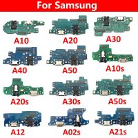 ขั้วต่อแท่นชาร์จ USB แท่นชาร์จบอร์ดชาร์จพอร์ต Flex Cable สําหรับ Samsung A10 A10S A20 A20S A21S A30 A30S A40 A50 A50S A12 A02s A02