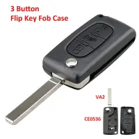 3 Button Car Remote Key Fob Case for Fiat Scudo 2007 2008 2009 2010 2011 2012 2013 2014 2015 2016 Replacement Accessories