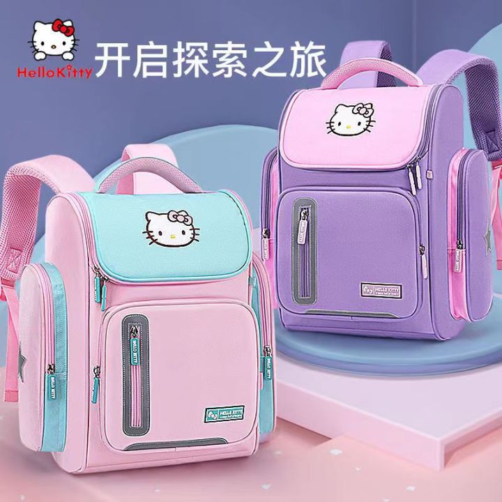 Schoolbag With Pencil Case, Hello Kitty Waterproof School Student