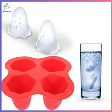 Ghost Ice Tray Cube Mold Wine Glass Decoration Ice Cube Mold Funny