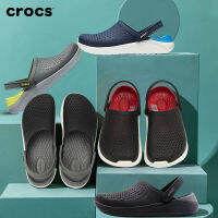 รองเท้าแตะ Crocs LiteRide Clog รองเท้า รองเท้าหัวโต พกพาติดตัว ถูกกว่าในห้าง วัสดุทำจากยางแท้