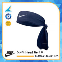 Nike ผ้ารัดศรีษะ ผ้าคาดศีรษะ ไนกี้ Dri-Fit Head Tie 4.0 N.100.2146.401 NY (590)