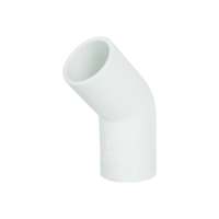 ข้องอ 45 องศา ท่อน้ำไทย 1 นิ้ว สีขาวELBOW PIPE FITTING 45-DEGREE THAI PIPE 1IN WHITE **ของแท้100%**