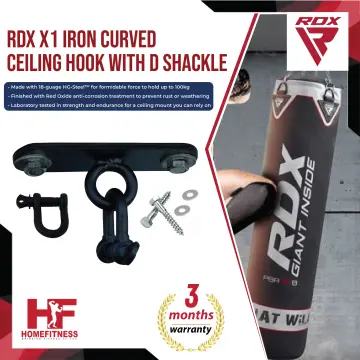 RDX Boxing Punch Bag Ceiling Hook Iron Mount Heavy Duty MMA Training Hanger
