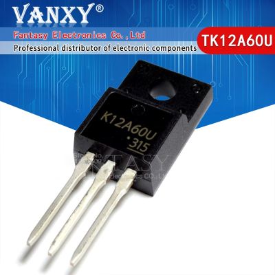 10PCS K12A60U TO-220F 12A60U K12A60 TO-220 12A 600V TK12A60U WATTY Electronics