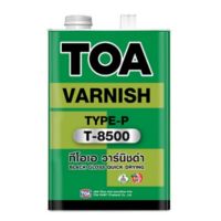 ถูกที่สุด!!! TOA Black Vanish T-8500 ทีโอเอ วานิชดำ T-8500 ขนาด แกลลอน (3.7 ลิตร) ##ของใช้ในบ้าน เครื่องใช้ในบ้าน เครื่องใช้ไฟฟ้า . ตกแต่งบ้าน บ้านและสวน บ้าน ห้อง ห้องครัว ห้องน้ำ .