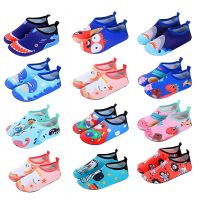 Kids Sneaker Swimming Shoes Water Sports Aqua Seaside Beach Surfing Slippers Sport Snorkeling Boots For Children Upstream Shoes