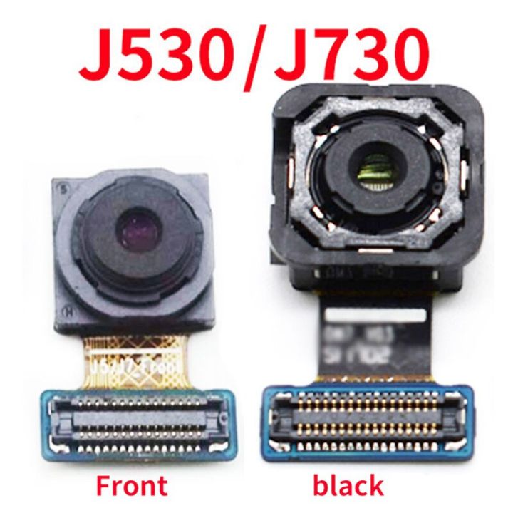 สำหรับ Samsung Galaxy J530 Sm-j530f Sm-j730f J730 J5 J7กล้องหน้าโปรโมดูลด้านหน้าโมดูลเซลฟี่ประเภทสายเคเบิลงอได้ขนาดเล็ก