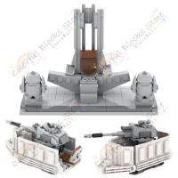 Interstellar Sci-Fi Movie Throne Model Building Blocks Armored Vehicle Compatible Action Figure MOC Assembly Brick Toys For Kids