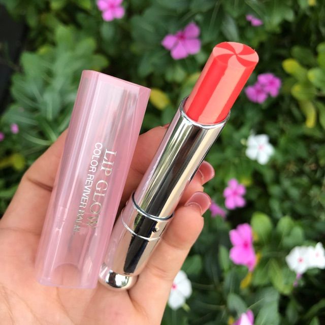 Son Dưỡng Dior Lip Glow Color Reviver Balm 207 Raspberry  Pink Pearly  Raspberry