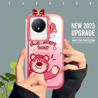 เคสสำหรับ Vivo Y02A Y02T Y27 Y36 5G Y36การ์ตูน5G น่ารัก Lotso Bea เคสโทรศัพท์มีลายมอนสเตอร์เปลือกเลนส์โทรศัพท์นุ่มฝาครอบป้องกันกันกระแทกเคสโทรศัพท์มือถือ